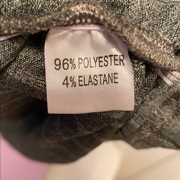 Olive Green Ribbed Knit Dress…size 2XL - Picture 6 of 6